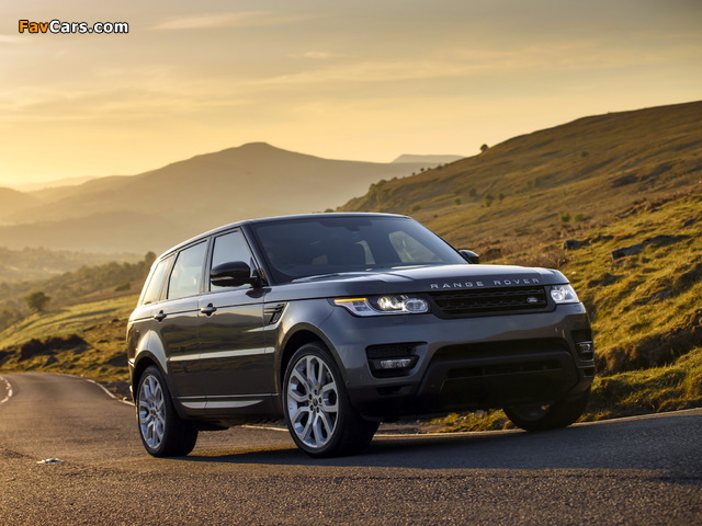 Range Rover Sport UK-spec 2013 photos (640 x 480)