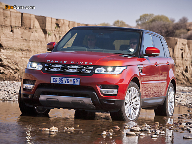 Range Rover Sport HSE ZA-spec 2013 photos (640 x 480)