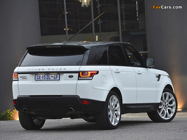 Range Rover Sport Supercharged ZA-spec 2013 pictures (640 x 480)