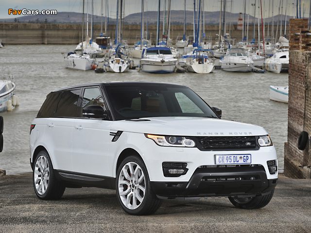 Range Rover Sport Supercharged ZA-spec 2013 pictures (640 x 480)