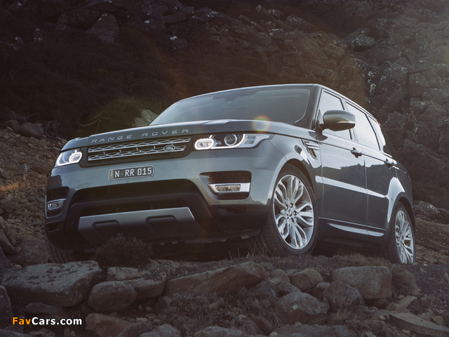 Range Rover Sport HSE AU-spec 2013 pictures (640 x 480)