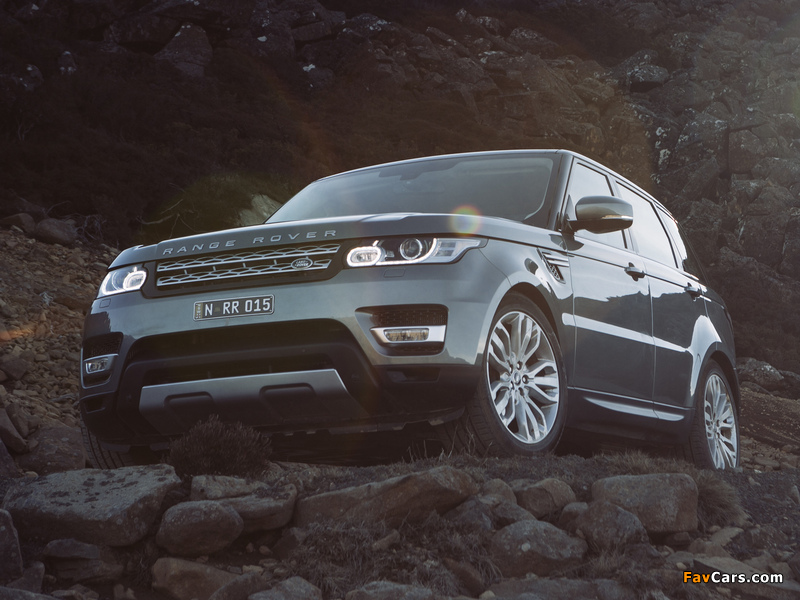 Range Rover Sport HSE AU-spec 2013 pictures (800 x 600)