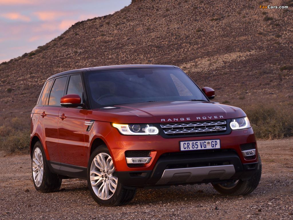 Range Rover Sport HSE ZA-spec 2013 wallpapers (1024 x 768)