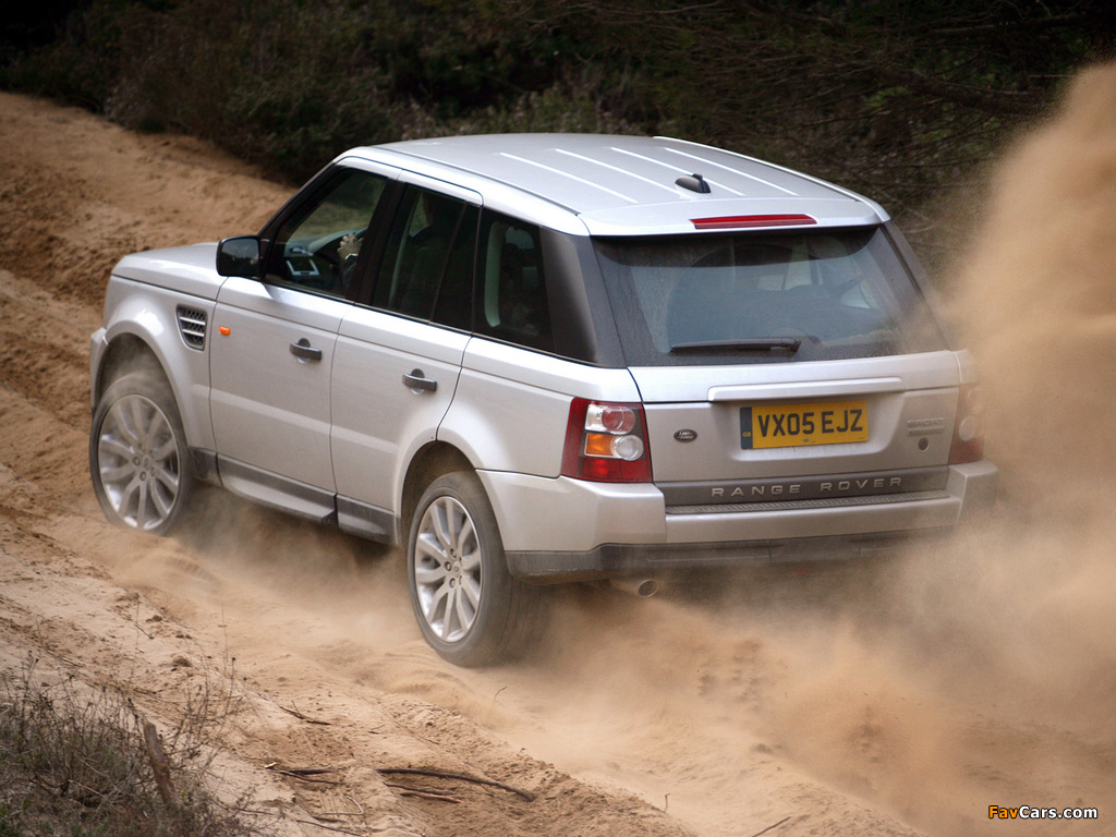 Photos of Range Rover Sport Supercharged 2005–08 (1024 x 768)