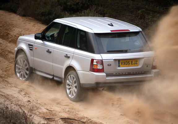 Photos of Range Rover Sport Supercharged 2005–08