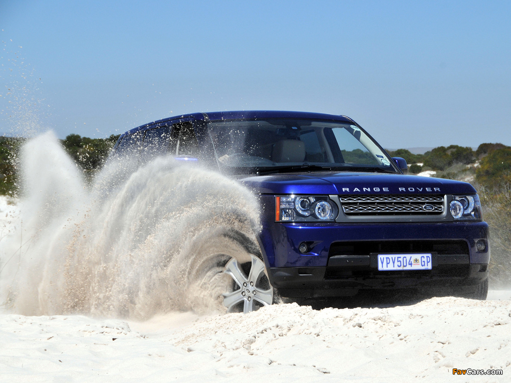 Photos of Range Rover Sport Supercharged ZA-spec 2009–13 (1024 x 768)