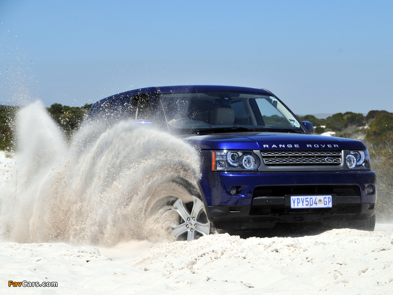Photos of Range Rover Sport Supercharged ZA-spec 2009–13 (800 x 600)