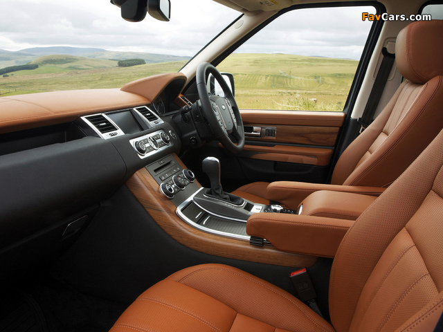 Photos of Range Rover Sport Supercharged UK-spec 2009–13 (640 x 480)