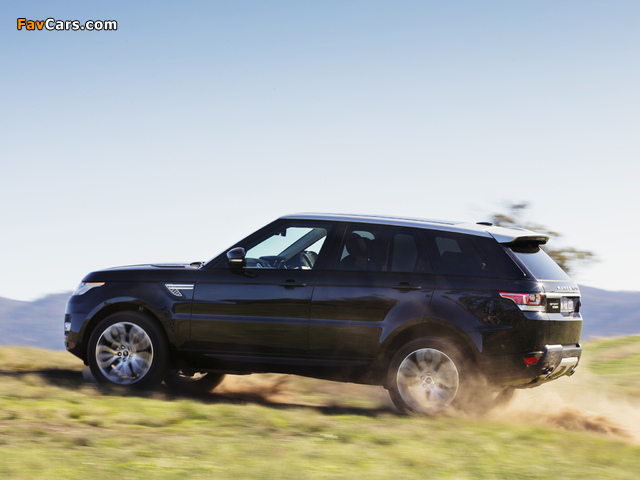 Photos of Range Rover Sport Autobiography AU-spec 2013 (640 x 480)
