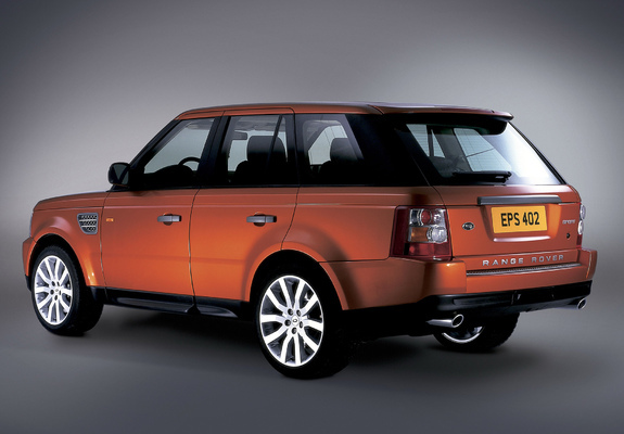 Pictures of Range Rover Sport Supercharged 2005–08