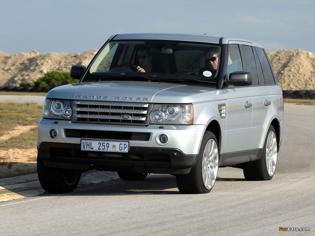 Pictures of Range Rover Sport ZA-spec 2005–08 (1024 x 768)