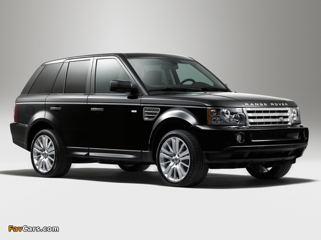 Pictures of Range Rover Sport 2008–09 (640 x 480)