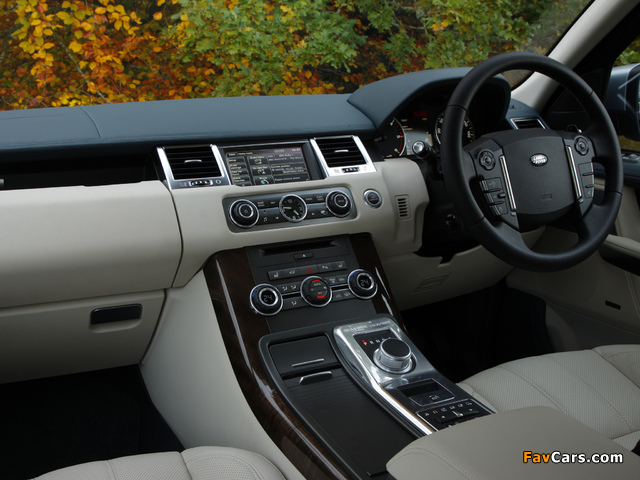 Pictures of Range Rover Sport UK-spec 2009–13 (640 x 480)