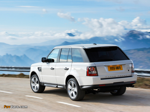 Pictures of Range Rover Sport Supercharged 2009–13 (640 x 480)