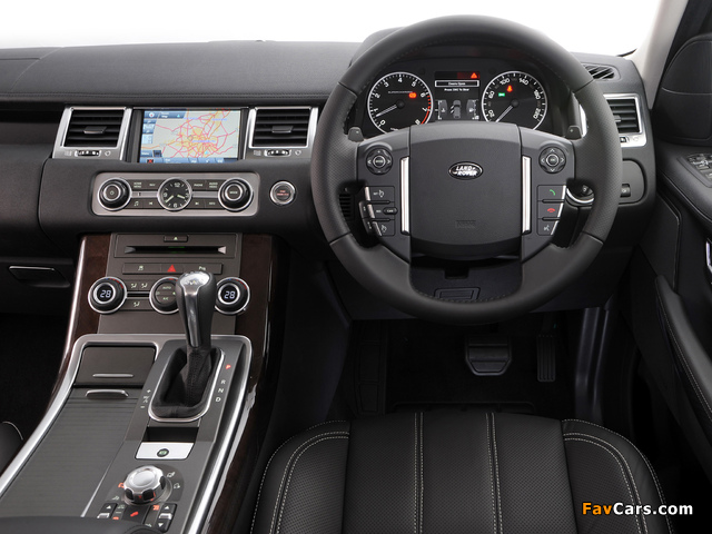 Pictures of Range Rover Sport Supercharged ZA-spec 2009–13 (640 x 480)