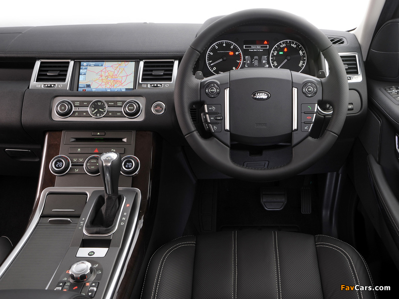Pictures of Range Rover Sport Supercharged ZA-spec 2009–13 (800 x 600)