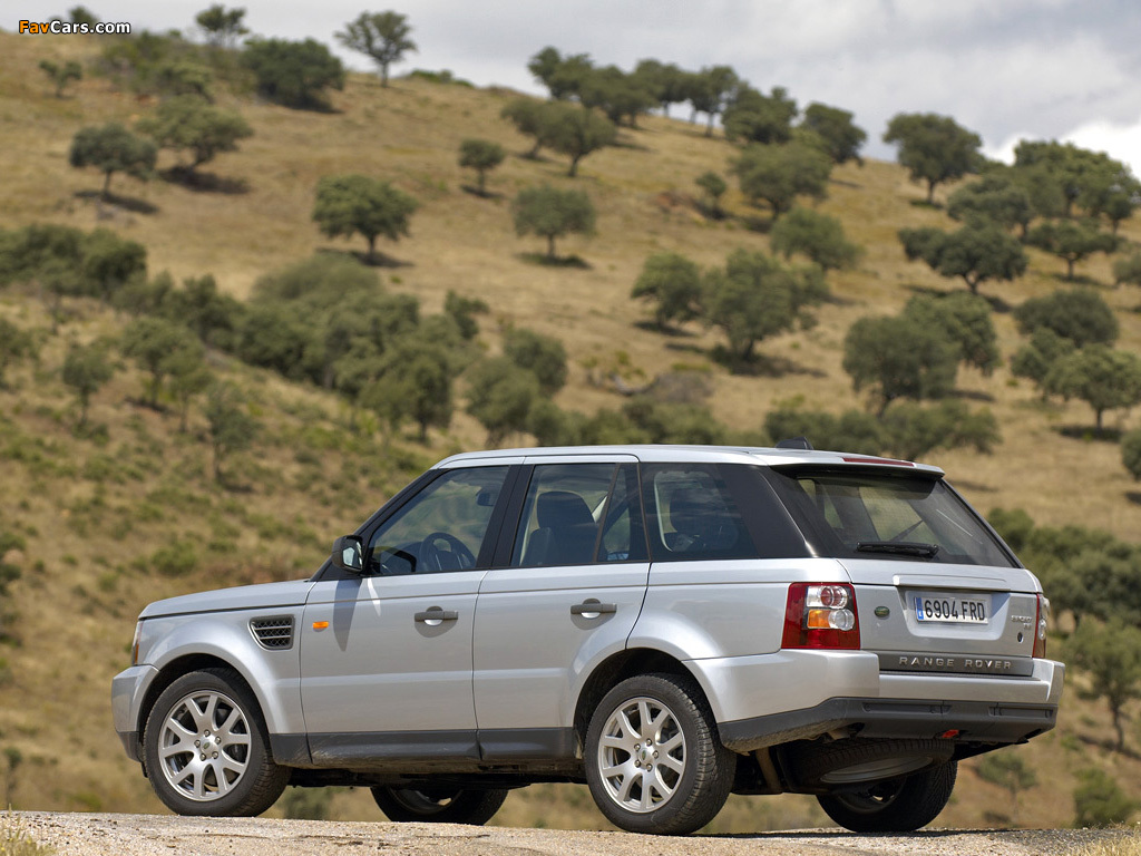 Range Rover Sport 2005–08 wallpapers (1024 x 768)