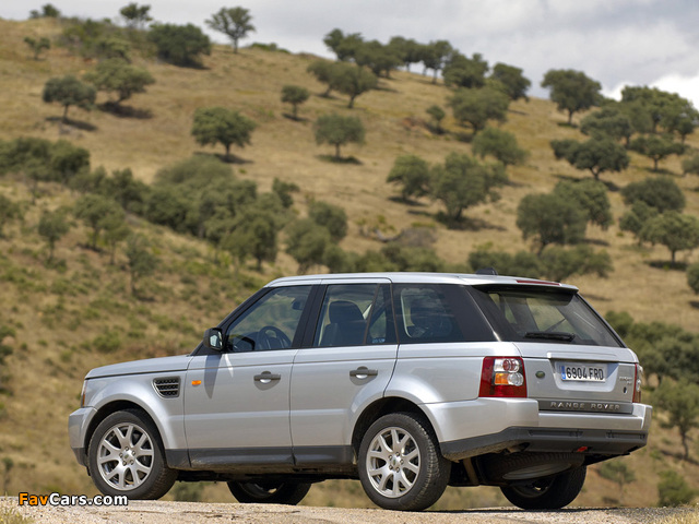 Range Rover Sport 2005–08 wallpapers (640 x 480)