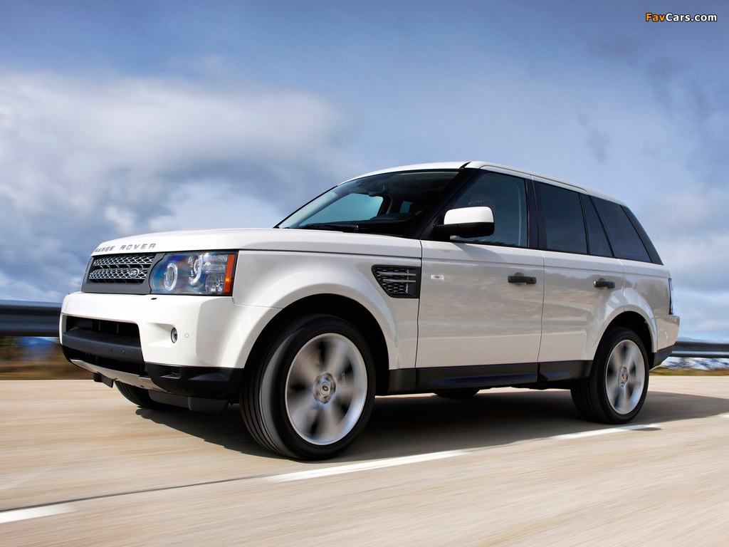 Range Rover Sport Supercharged 2009–13 wallpapers (1024 x 768)