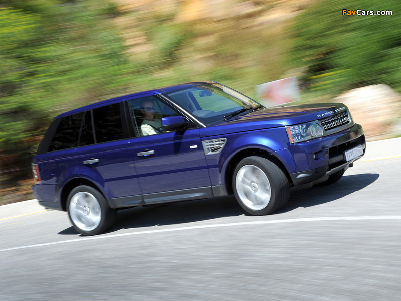 Range Rover Sport Supercharged ZA-spec 2009–13 wallpapers (800 x 600)