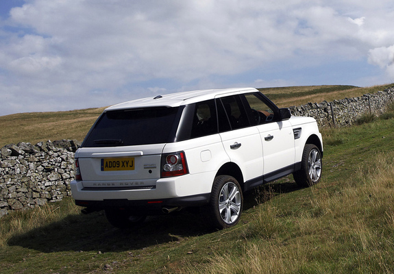 Range Rover Sport Supercharged UK-spec 2009–13 wallpapers