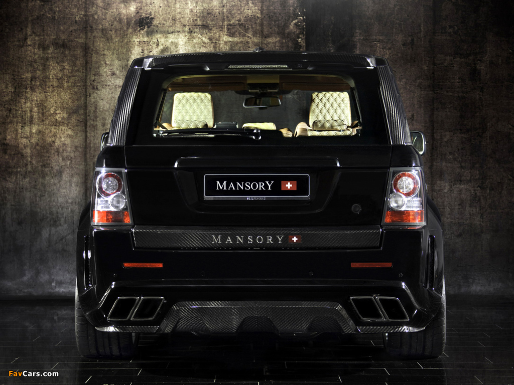 Mansory Range Rover Sport 2010 wallpapers (1024 x 768)