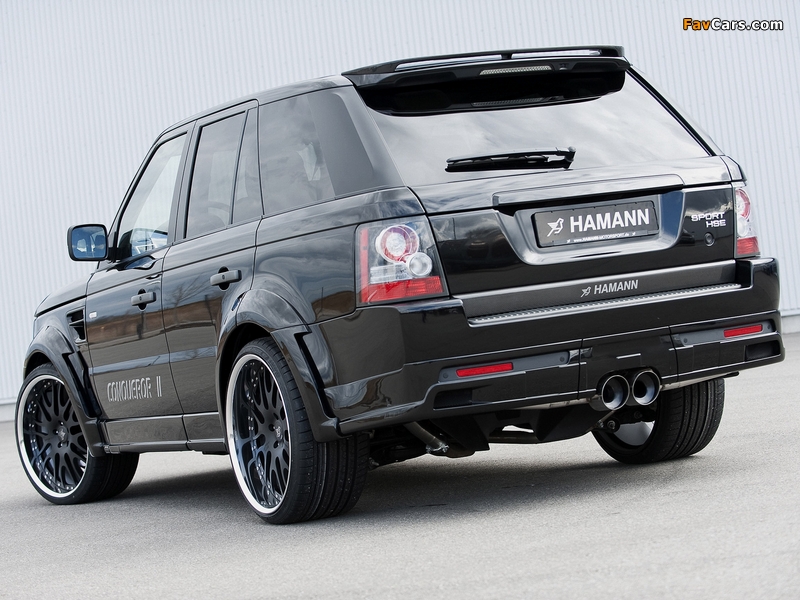 Hamann Range Rover Sport Conqueror II 2010 wallpapers (800 x 600)