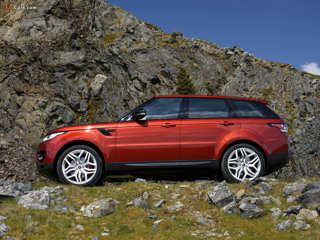 Range Rover Sport Supercharged UK-spec 2013 wallpapers (1024 x 768)