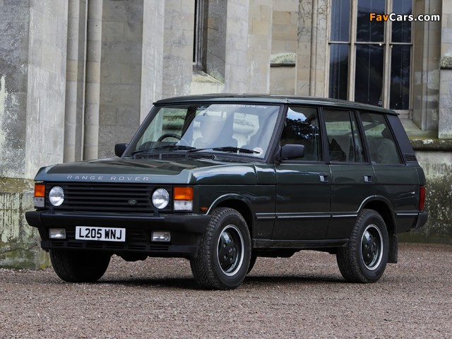 Images of Range Rover UK-spec 1986–96 (640 x 480)