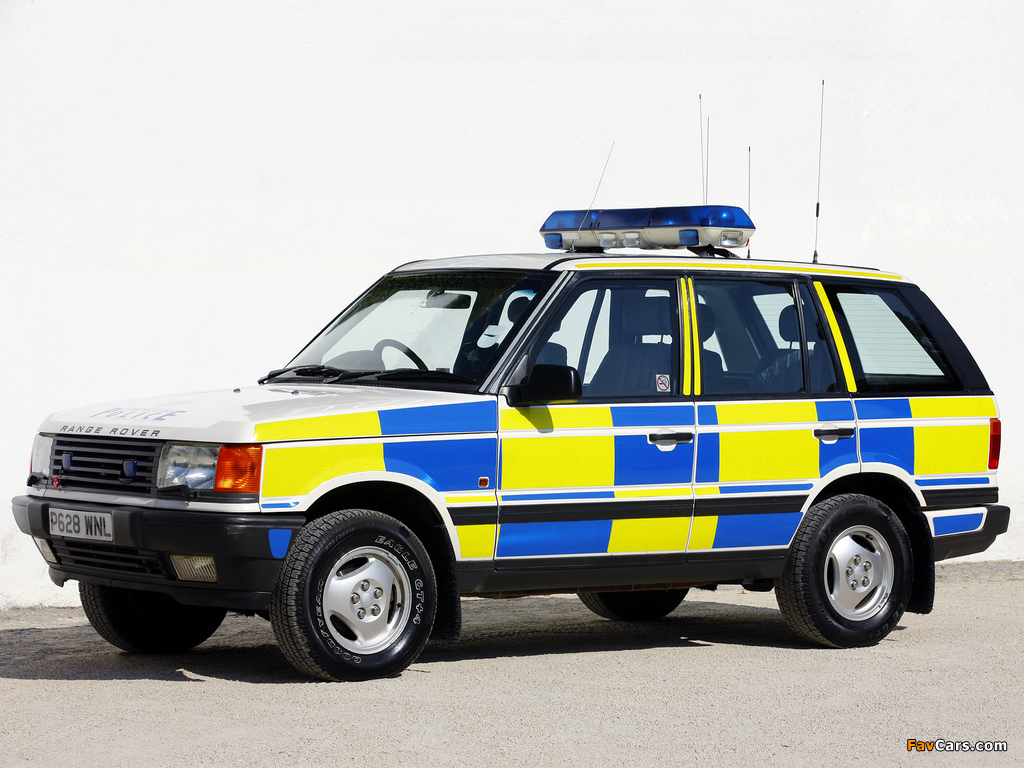 Images of Range Rover Police (P38A) 1994–2002 (1024 x 768)