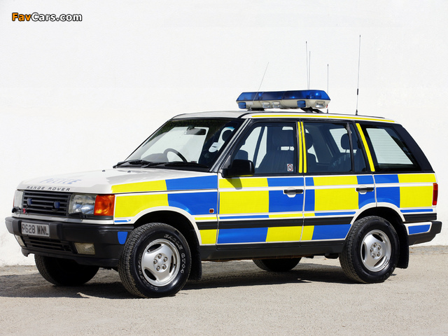 Images of Range Rover Police (P38A) 1994–2002 (640 x 480)