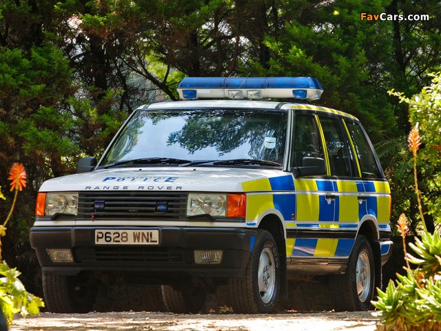 Images of Range Rover Police (P38A) 1994–2002 (640 x 480)