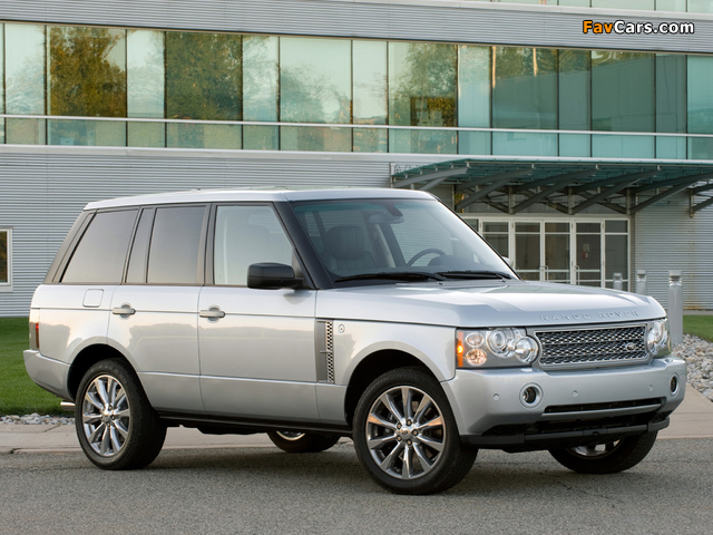Images of Range Rover Supercharged US-spec (L322) 2005–09 (640 x 480)