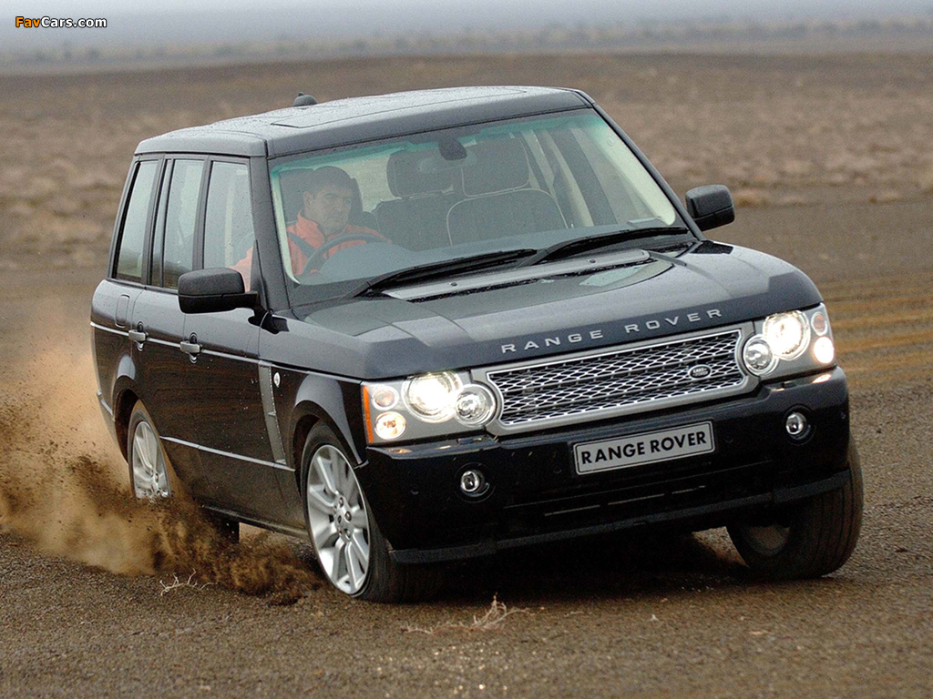 Images of Range Rover Supercharged ZA-spec (L322) 2005–09 (1024 x 768)