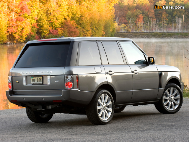 Images of Range Rover HSE US-spec (L322) 2005–09 (640 x 480)