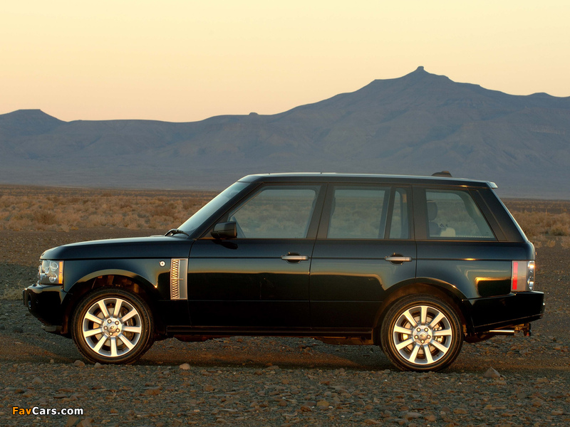 Images of Range Rover Supercharged ZA-spec (L322) 2005–09 (800 x 600)