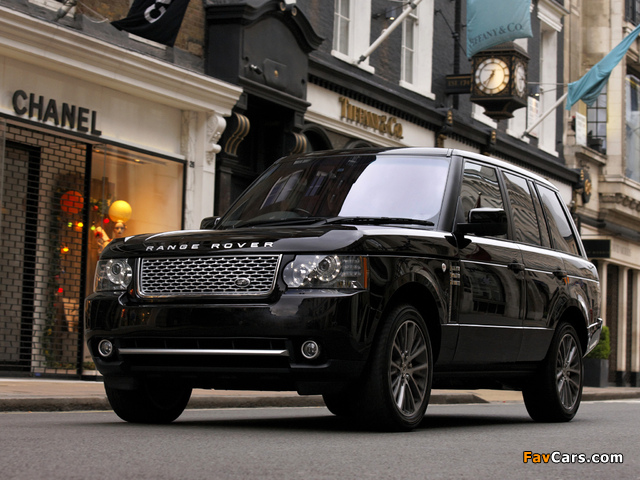 Images of Range Rover Autobiography Black (L322) 2010 (640 x 480)