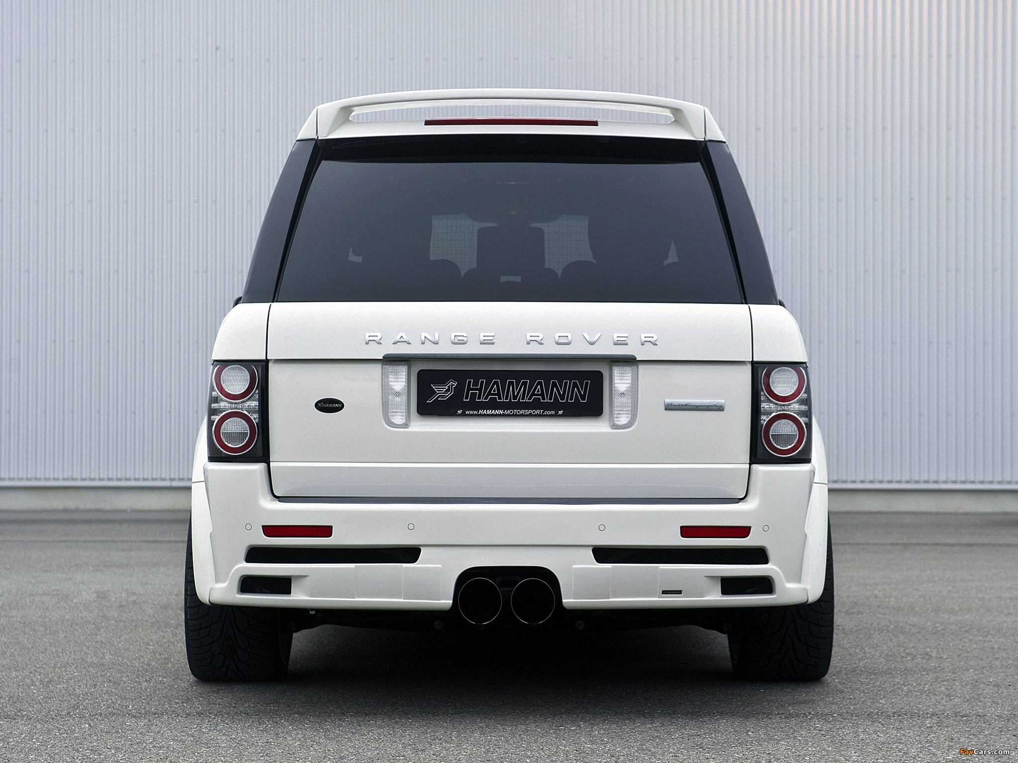 Images of Hamann Range Rover LR-V8 Supercharged (L322) 2011–12 (2048 x 1536)