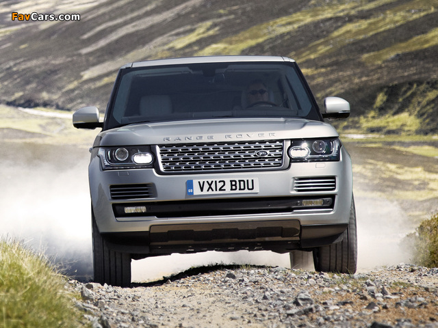 Images of Range Rover Autobiography V8 (L405) 2012 (640 x 480)