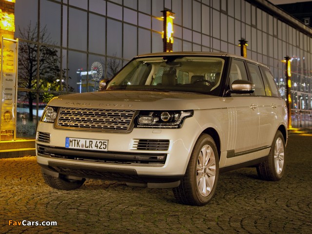 Images of Range Rover Vogue SDV8 (L405) 2012 (640 x 480)