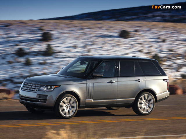 Images of Range Rover Supercharged US-spec (L405) 2013 (640 x 480)