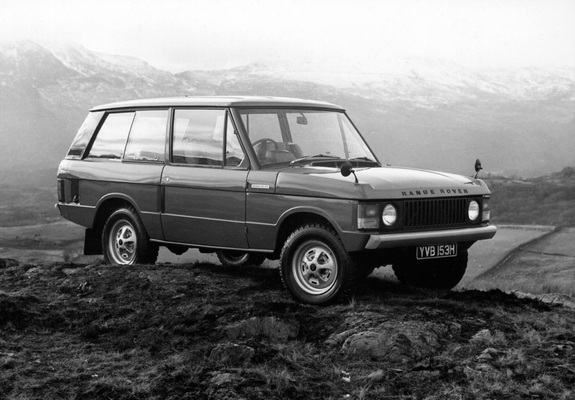 Range Rover 3-door 1970–86 pictures