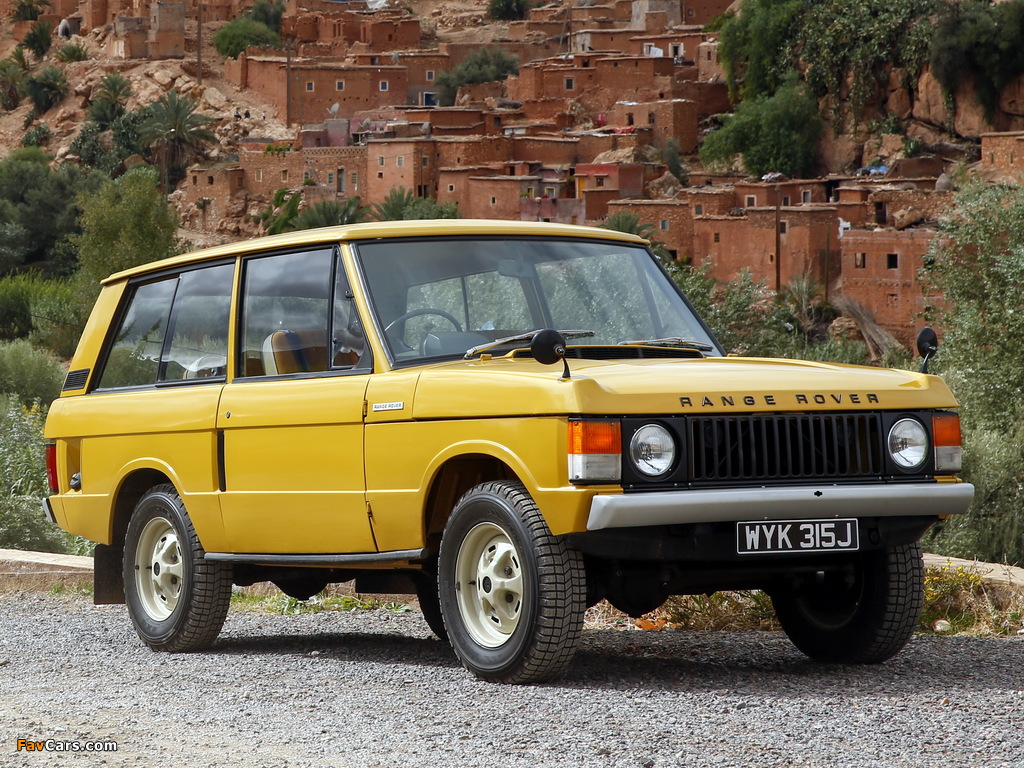 Range Rover 3-door 1970–86 wallpapers (1024 x 768)