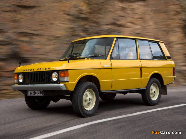 Range Rover 3-door 1970–86 wallpapers (640 x 480)