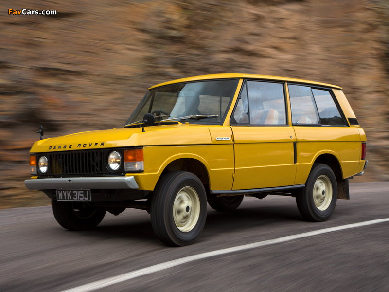 Range Rover 3-door 1970–86 wallpapers (800 x 600)