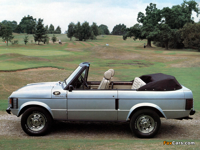 Wood & Pickett Goodwood Convertible Sheer Rover 1983 images (640 x 480)
