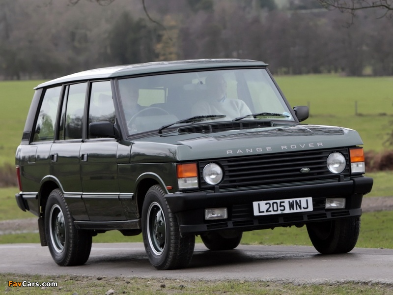 Range Rover UK-spec 1986–96 wallpapers (800 x 600)