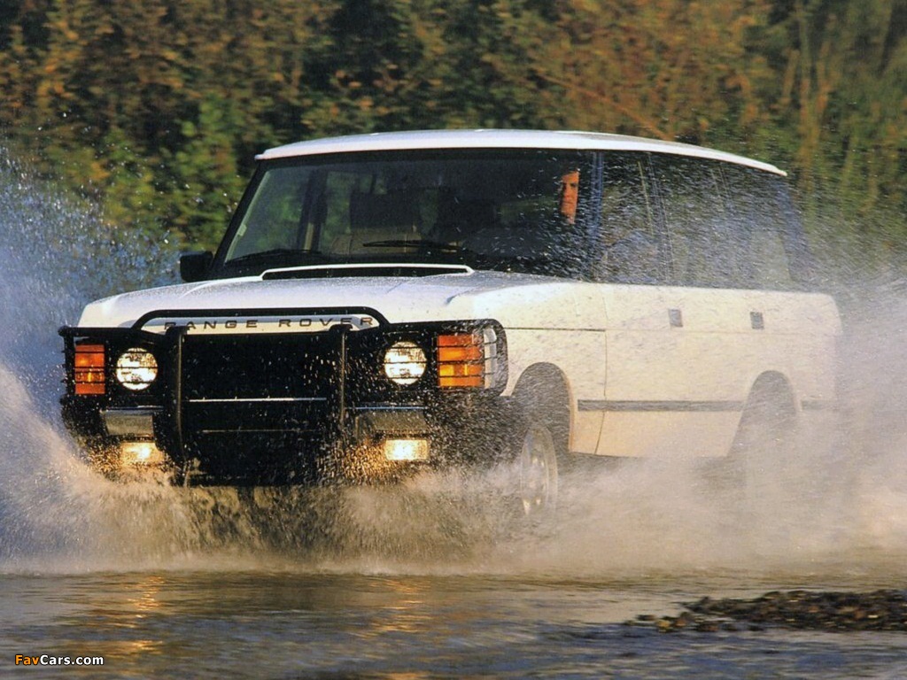 Range Rover US-spec 1986–96 wallpapers (1024 x 768)
