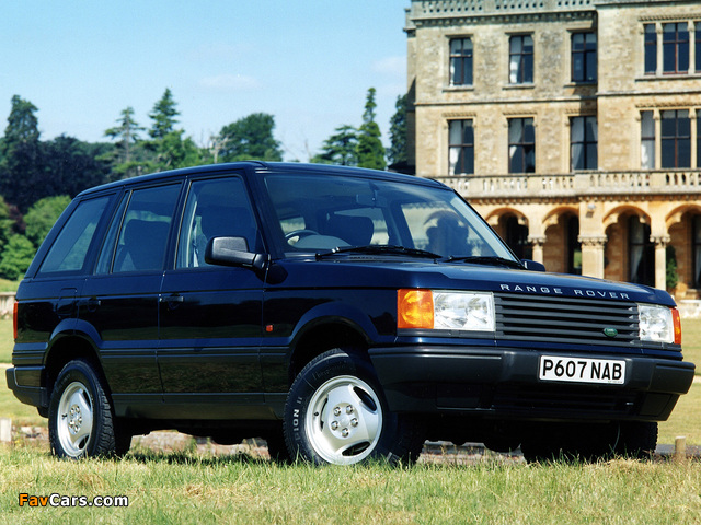 Range Rover UK-spec 1994–2002 wallpapers (640 x 480)