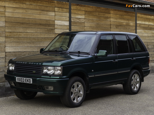 Range Rover 30th Anniversary 2000 images (640 x 480)
